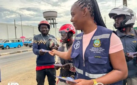 CAZENGA REFORÇA SEGURANÇA RODOVIÁRIA COM ACÇÃO DE SENSIBILIZAÇÃO DIRIGIDA A MOTO-TAXISTAS