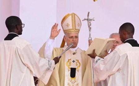 PAPA CONVIDA ANGOLANOS À ESPERANÇA, RECONCILIAÇÃO E FÉ DURANTE MISSA PONTIFICAL