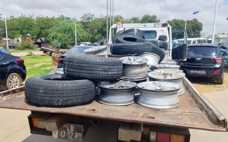 DIIP APREENDE MAIS DE 80 JANTES E 31 PNEUS NO KILAMBA APÓS DENÚNCIAS DE MORADORES