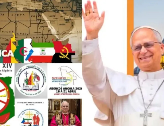 VIAGEM APOSTÓLICA DE PAPA LEÃO XIV PERCORRE ARGÉLIA, CAMARÕES, ANGOLA E GUINÉ EQUATORIAL