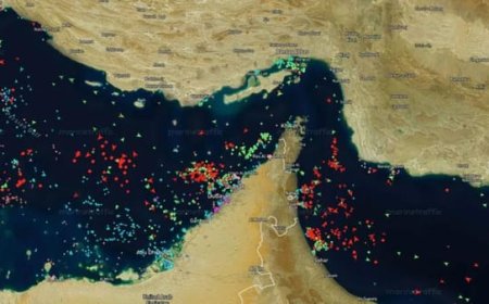 IRÃO DIVULGA NOVO MAPA COM ‘‘LINHAS VERMELHAS’’ NO ESTREITO DE ORMUZ APÓS ANÚNCIO DE OPERAÇÃO MILITAR DOS EUA