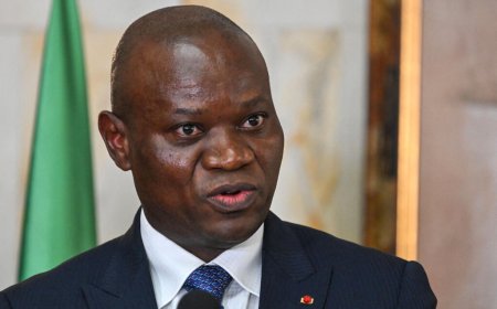 BRICE CLOTAIRE OLIGUI NGUEMA INICIA VISITA DE ESTADO DE TRÊS DIAS A ANGOLA