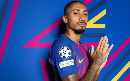 RAPHINHA DESABAFA SOBRE ESPECULAÇÕES DE SAÍDA DO BARCELONA: 'ACHO QUE NÃO GOSTAM MUITO DE ME VER AQUI'