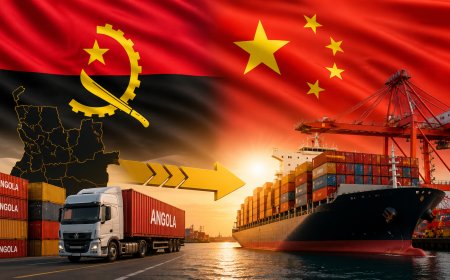 CHINA LIDERA DESTINOS DAS EXPORTAÇÕES ANGOLANAS EM 2026