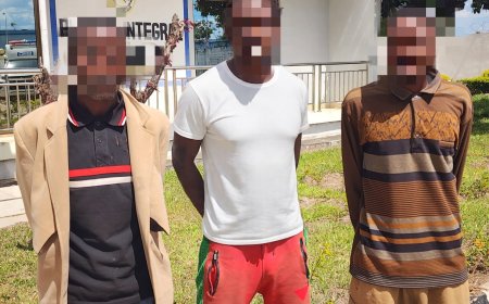 CIDADÃOS DETIDOS POR SUSPEITA DE HOMICÍDIO DE SOBAS E REGEDOR