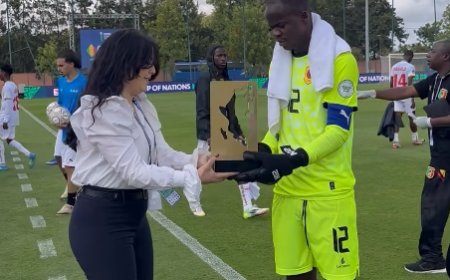 GELSON DALA ELEITO HOMEM DO JOGO NA ESTREIA DOS PALANQUINHAS NO CAN SUB-17