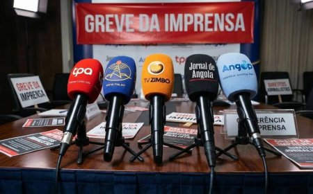 JORNALISTAS ANGOLANOS ANUNCIAM GREVE NACIONAL DE QUATRO DIAS POR FALTA DE RESPOSTAS ÀS REIVINDICAÇÕES