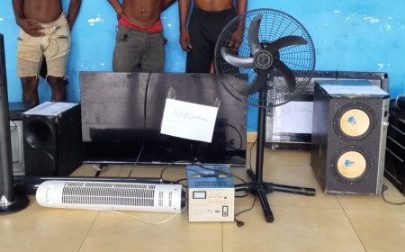 “SETE MBOAS” E AMIGOS DETIDOS POR ALEGADO ENVOLVIMENTO EM ASSALTO