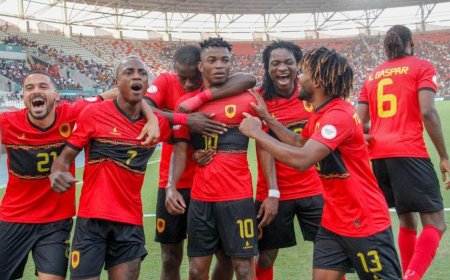 ANGOLA ENFRENTA EGIPTO, MALAWI E SUDÃO DO SUL NA QUALIFICAÇÃO AO CAN 2027