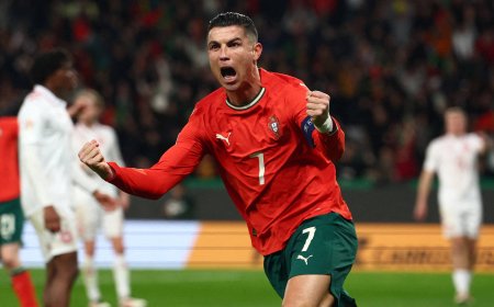 CRISTIANO RONALDO LIDERA CONVOCADOS DE PORTUGAL PARA O MUNDIAL 2026