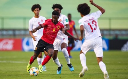 CAN SUB-17: ANGOLA JOGA “TUDO OU NADA” DIANTE DE MOÇAMBIQUE
