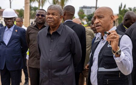 JOÃO LOURENÇO CONSTATA AVANÇOS DAS OBRAS DO MEMORIAL ÀS VÍTIMAS DOS CONFLITOS POLÍTICOS E DO PANTEÃO NACIONAL