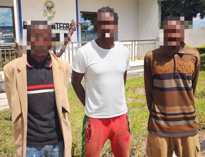 CIDADÃOS DETIDOS POR SUSPEITA DE HOMICÍDIO DE SOBAS E REGEDOR
