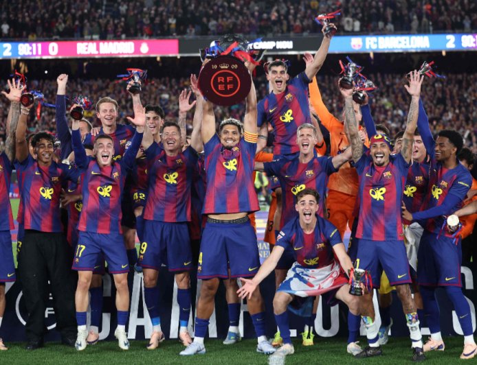 EL CLÁSSICO: BARCELONA CONQUISTA 29º TÍTULO ESPANHOL DIANTE DO DO SEU MAIOR RIVAL