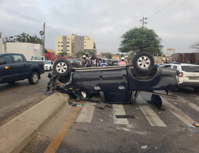 LUANDA REGISTA SETE MORTOS E 11 FERIDOS EM 14 ACIDENTES DE VIAÇÃO NAS ÚLTIMAS 72 HORAS