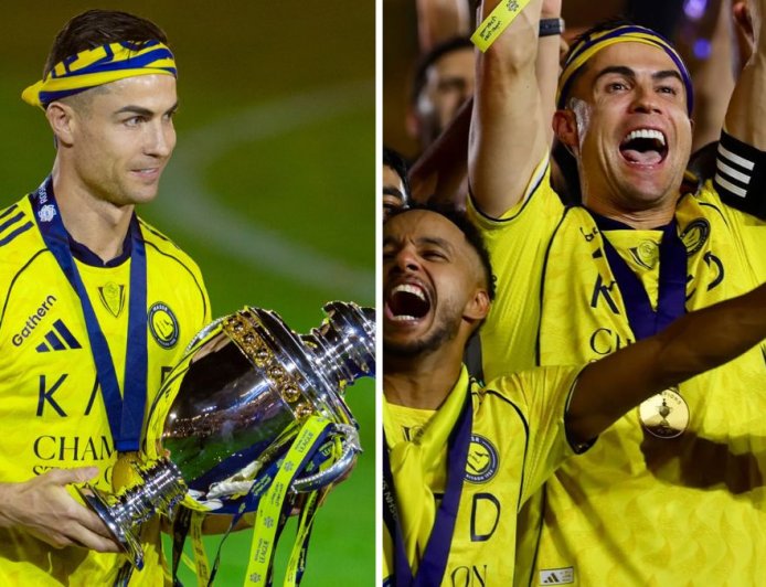 CRISTIANO RONALDO CONQUISTA PRIMEIRO TÍTULO NA ARÁBIA SAUDITA AO SERVIÇO DO AL-NASSR