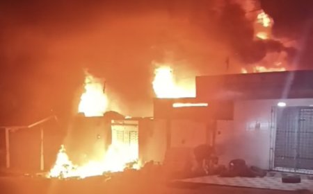 INCÊNDIO DESTRÓI MAIS DE UMA TONELADA DE MEDICAMENTOS NO HOSPITAL MUNICIPAL DO CHITATO