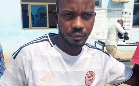 ‘‘A MINHA ESPOSA APRESENTOU-ME O MUNDO DO CRIME’’: SUSPEITO DETIDO POR ASSALTOS EM LUANDA
