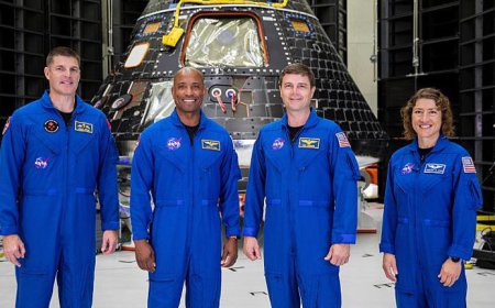 NASA ANUNCIA TRIPULAÇÃO DA ARTEMIS III PARA TESTAR TECNOLOGIAS RUMO AO REGRESSO À LUA