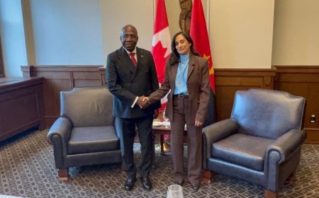 ANGOLA E CANADÁ ESTUDAM SIMPLIFICAÇÃO DE VISTOS PARA REFORÇAR MOBILIDADE E COOPERAÇÃO BILATERAL