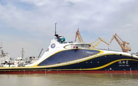 CHINA TESTA PRIMEIRO NAVIO INTELIGENTE PARA NOVA HIDROVIA