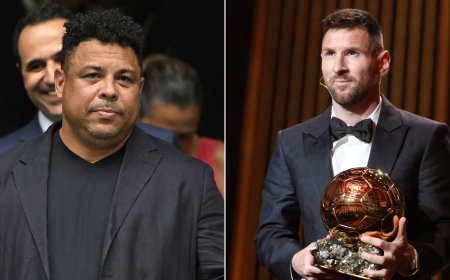 “NÃO HÁ MAIS DÚVIDAS”: RONALDO FENÓMENO APONTA MESSI COMO O GOAT DO FUTEBOL