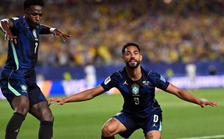 BRASIL ELIMINA HAITI DA COPA E ASSUME LIDERANÇA DO GRUPO C