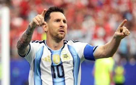 MESSI: O GÉNIO QUE CONTINUA A REESCREVER A HISTÓRIA DOS MUNDIAIS