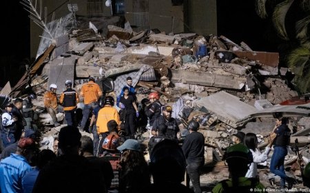 TERREMOTOS NA VENEZUELA: EQUIPES DESAFIAM O TEMPO EM BUSCA DE SOBREVIVENTES