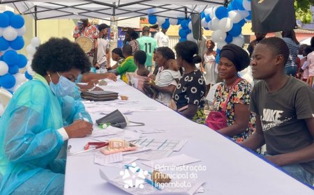 INGOMBOTA REFORÇA ACESSO AOS CUIDADOS DE SAÚDE COM FEIRA COMUNITÁRIA