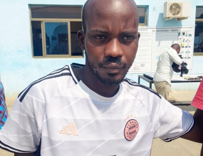 ‘‘A MINHA ESPOSA APRESENTOU-ME O MUNDO DO CRIME’’: SUSPEITO DETIDO POR ASSALTOS EM LUANDA