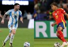 MESSI VS YAMAL: O ENCONTRO DE DUAS GERAÇÕES PÁRA O MUNDO E COLOCA ARGENTINA E ESPANHA A UM PASSO DA GLÓRIA