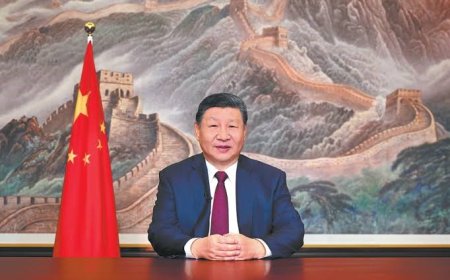 XI JINPING PROMOVE MODELO DE DESEVOLVIMENTO CHINES COMO EXEMPLO PARA O SUL GLOBAL