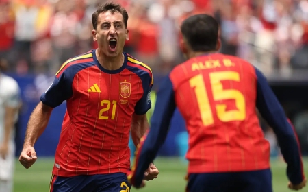 ESPANHA BATE ÁUSTRIA E QUEBRA JEJUM EM MATA-MATA
