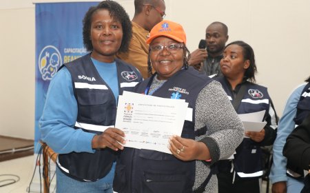 CAPACITAÇÃO EM REANIMAÇÃO NEONATAL FORMA 128 PROFISSIONAIS E PARTEIRAS NO NAMIBE