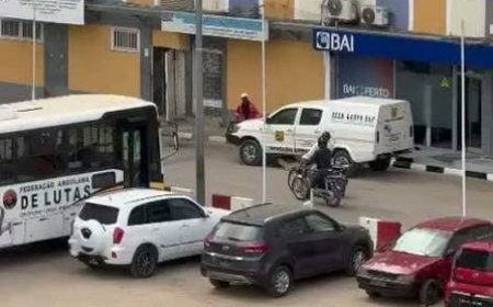 MANHÃ DE TERROR NA CIDADELA: ASSALTO ARMADO A AGÊNCIA DO BAI FAZ UM MORTO EM LUANDA