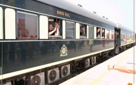 COMBOIO DE LUXO ROVOS RAIL LEVA TURISTAS INTERNACIONAIS AO CORAÇÃO DO PLANALTO CENTRAL