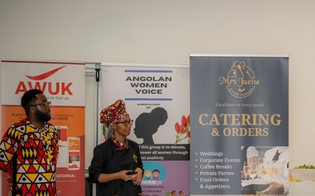 ASSOCIAÇÃO ANGOLA NA BRASA PROMOVE CULTURA E GASTRONOMIA ANGOLANA NO REINO UNIDO