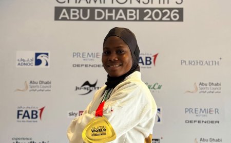 ELISA FRANÇOIS CONQUISTA OURO NO MUNDIAL DE JIU-JITSU EM ABU DHABI