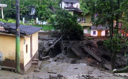 TERREMOTO DE 7,4 DEIXA MAIS DE 130 MORTOS NA COLÔMBIA E PROVOCA GRAVES DESTRUIÇÕES