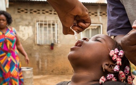 ANGOLA PREPARA TERCEIRA RONDA DE VACINAÇÃO CONTRA A POLIOMIELITE PARA MAIS DE UM MILHÃO DE CRIANÇAS