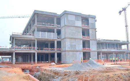NOVO CENTRO ONCOLÓGICO EM LUANDA ATINGE 36% DE EXECUÇÃO