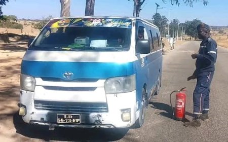 BOMBEIROS REFORÇAM ALERTA CONTRA INCÊNDIOS EM VIATURAS FACE AO AUMENTO DE ACIDENTES NO PAÍS
