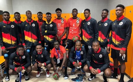 ANGOLA CONVOCA 21 JOGADORES PARA O CAMPEONATO AFRICANO JÚNIOR DE ANDEBOL