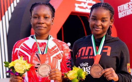 ANGOLA SOBE AO PÓDIO DUAS VEZES E JÁ SOMA QUATRO MEDALHAS NO MUNDIAL JUVENIL DE MMA