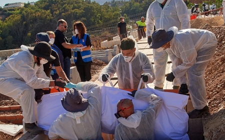 CEUTA SEPULTA 18 VÍTIMAS DA TRAGÉDIA MIGRATÓRIA NA FRONTEIRA