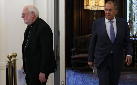 VATICANO REFORÇA APELO PELA PAZ EM ENCONTRO COM DIPLOMACIA RUSSA
