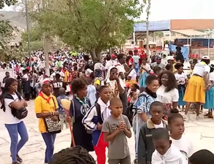 PEREGRINAÇÃO À MUXIMA COLOCA JUVENTUDE NO CENTRO DAS CELEBRAÇÕES EM SETEMBRO