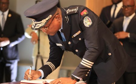 JOSÉ ANTÓNIO GASPAR ASSUME INSPECÇÃO-GERAL DA POLÍCIA NACIONAL