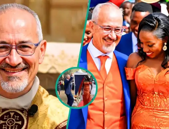 DO ALTAR AO ALTAR TRADICIONAL: PADRE ITALIANO DEIXA SACERDÓCIO E CASA-SE NO QUÉNIA